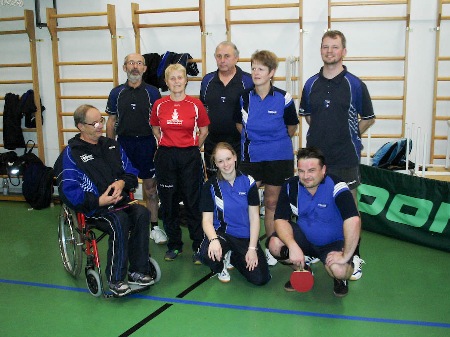 hinten v.l.: Jochen Nestler; Ulla Benkstein; Jürgen Anger; Katrin Richter; Gunnar Schröder   vorn v.l.: Wolfram Medicke; Cindy Laukert; Jan Müller   es fehlen Lars Seidel, Madlen Hörnig und Steffen Meyer